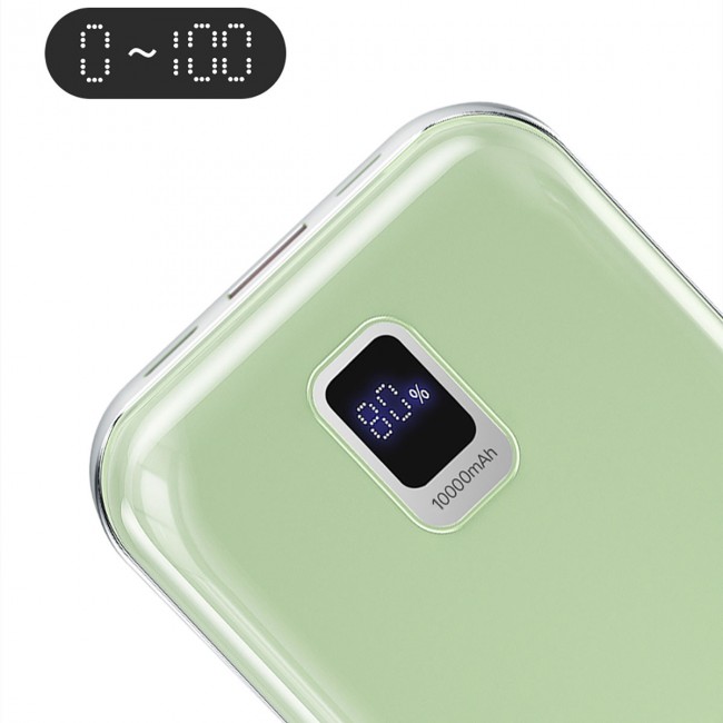 Wiwu JC-16 LED Ekranlı Li-Polimer Aşırı Akım Korumalı Taşınabilir Powerbank PD 20W 10000mAh Wiwu JC-16 LED Ekranlı Li-Polimer Aşırı Akım Korumalı Taşınabilir Powerbank PD 20W 10000mAh