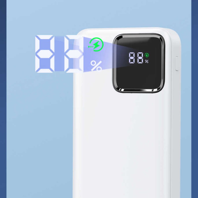 Bal-z Wiwu JC-18 PD Hızlı Şarj Özellikli Led Göstergeli Powerbank 18W 10000mAh