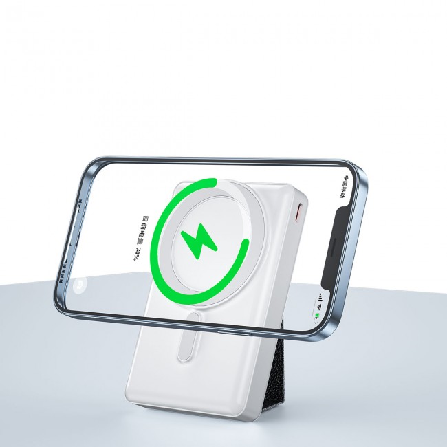 Wiwu JC-20 Hızlı Şarj Özellikli Standlı Magsafe Wireless Transparan Powerbank 15W 10000mAh Wiwu JC-20 Hızlı Şarj Özellikli Standlı Magsafe Wireless Transparan Powerbank 15W 10000mAh