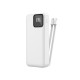 Wiwu JC-22 Dijital LED Ekran Şarj Göstergeli Type-C ve Lightning Kablolu Powerbank 22.5W 20000mAh Wiwu JC-22 Dijital LED Ekran Şarj Göstergeli Type-C ve Lightning Kablolu Powerbank 22.5W 20000mAh