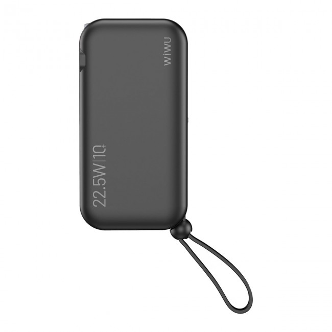Wiwu JC-23 Micro Type-C ve Lightning Kablolu Şarj Göstergeli PD Powerbank 22.5W 10000mAh Wiwu JC-23 Micro Type-C ve Lightning Kablolu Şarj Göstergeli PD Powerbank 22.5W 10000mAh