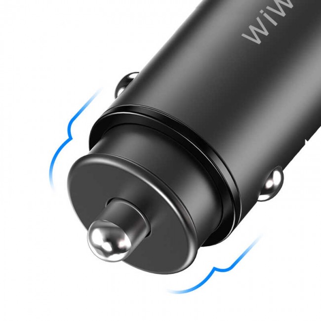 Wiwu King Kong PC400 Dual Type-C PD 40W Araç Şarjı Wiwu King Kong PC400 Dual Type-C PD 40W Araç Şarjı