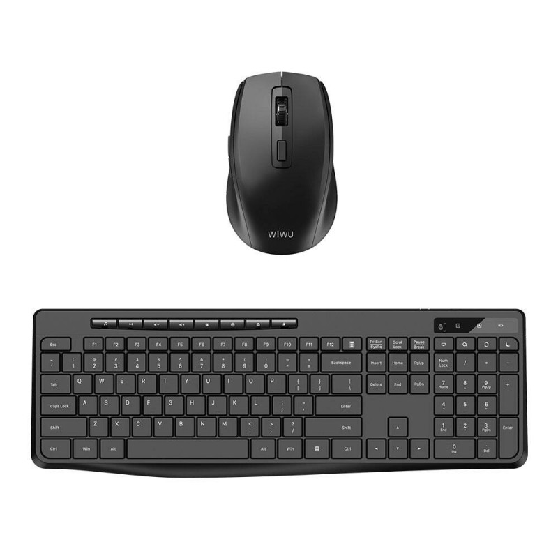 Bal-z Wiwu KM-01 Kablosuz Ofis Klavye ve Mouse Combo Set