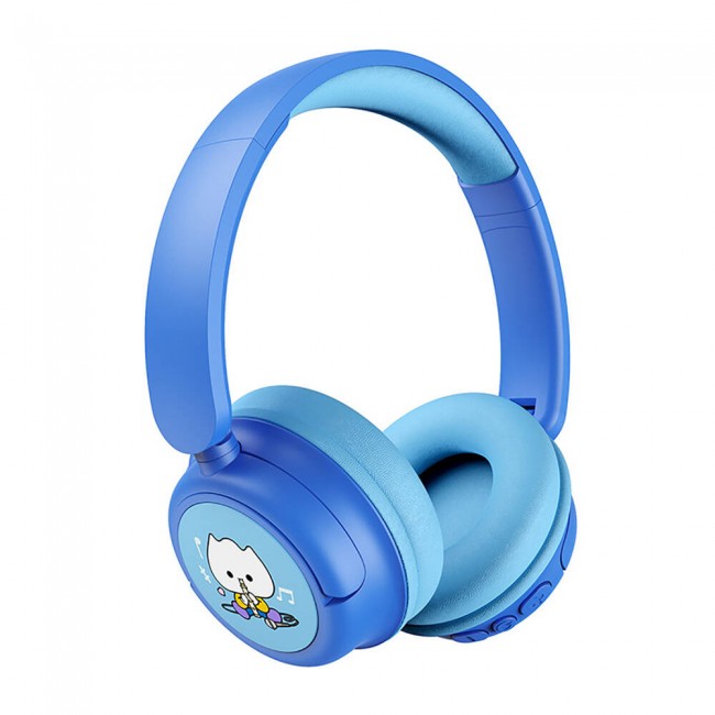 Wiwu KTD-02 Ayarlanabilir Kulak Üstü Kablolu ve Bluetooth 5.3 Çocuk Kulaklığı Wiwu KTD-02 Ayarlanabilir Kulak Üstü Kablolu ve Bluetooth 5.3 Çocuk Kulaklığı