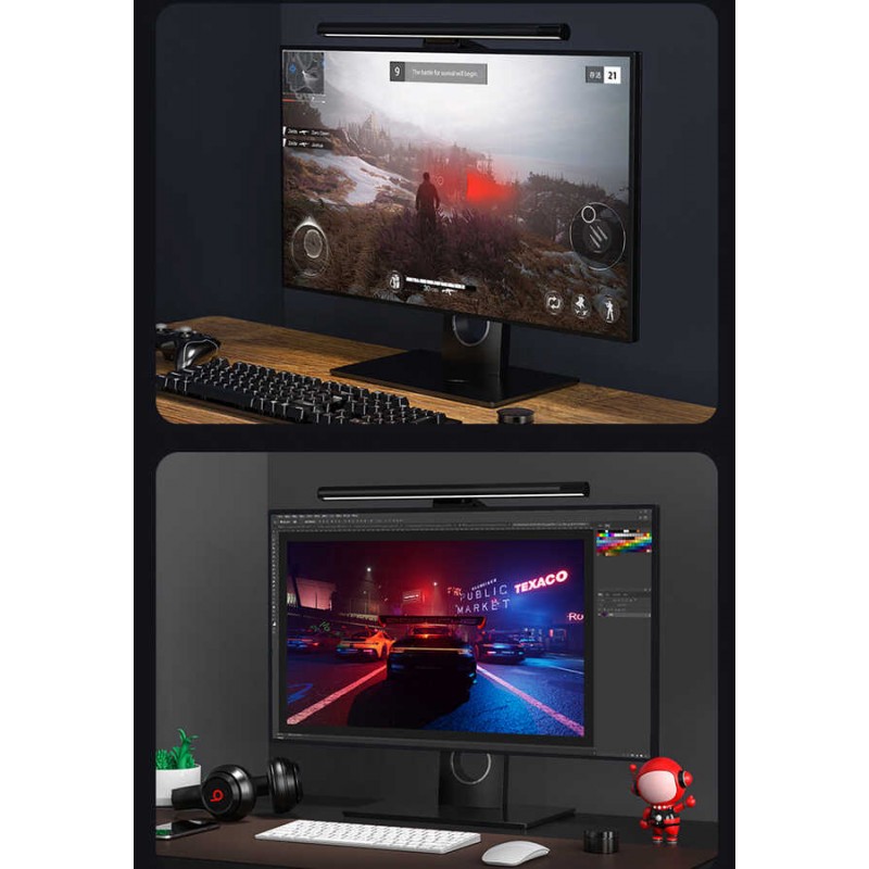 Bal-z Wiwu L1 Uzaktan Kumandalı Ekran Üstü Aydınlatma Lambası