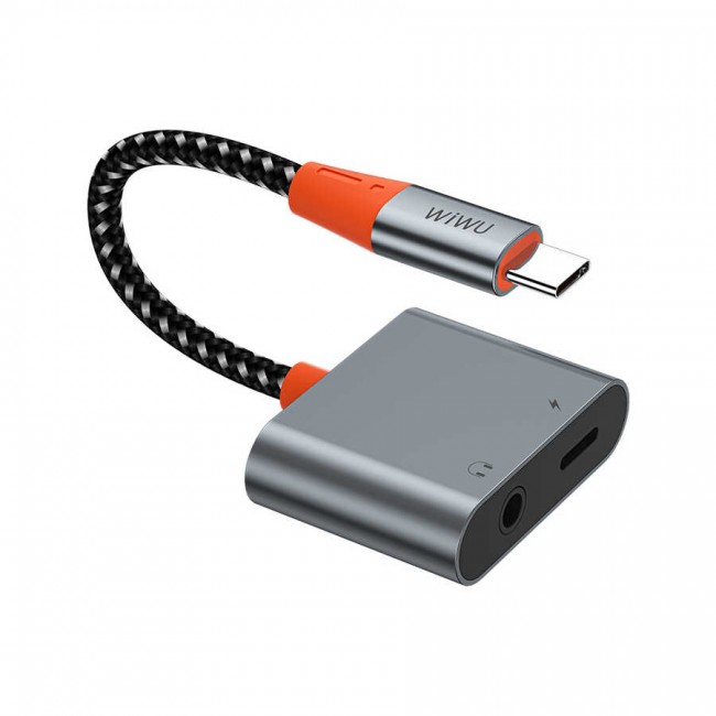 Wiwu LT10 Type-C To 3.5mm Aux Çevirici Ses Adaptörü Wiwu LT10 Type-C To 3.5mm Aux Çevirici Ses Adaptörü