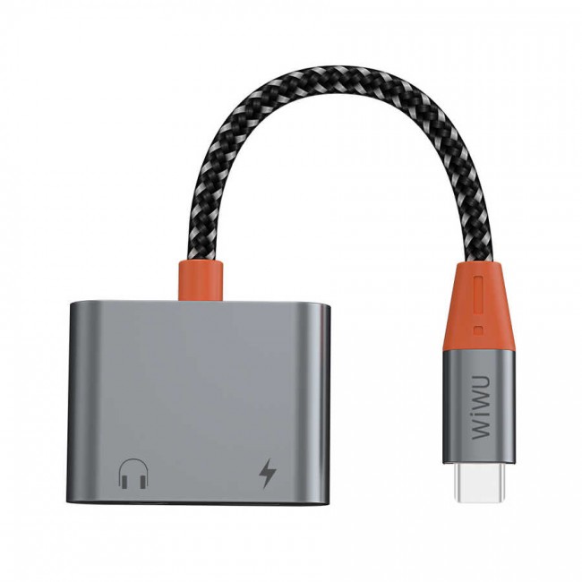 Wiwu LT11 Type-C Şarj Ve Type-C Kulaklık Dönüştürücü Adaptör Wiwu LT11 Type-C Şarj Ve Type-C Kulaklık Dönüştürücü Adaptör