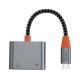 Wiwu LT11 Type-C Şarj Ve Type-C Kulaklık Dönüştürücü Adaptör Wiwu LT11 Type-C Şarj Ve Type-C Kulaklık Dönüştürücü Adaptör