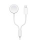 Wiwu M10 2 in 1 Wireless ve Lightning PD Şarj Kablosu Wiwu M10 2 in 1 Wireless ve Lightning PD Şarj Kablosu