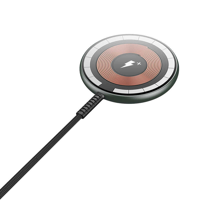 Bal-z Wiwu M14 Intelligent Wireless Magnetik Şarj Ultra İnce Şeffaf 15W Android iOS Destekli