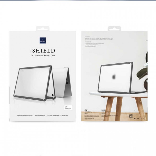 Apple Macbook 13.3' New Pro 2018 Wiwu Macbook HP-01 iShield Kapak Apple Macbook 13.3' New Pro 2018 Wiwu Macbook HP-01 iShield Kapak