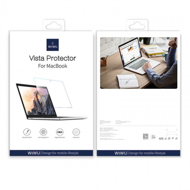 Apple Macbook 13.3' Pro Retina Vista Wiwu Ekran Koruyucu Apple Macbook 13.3' Pro Retina Vista Wiwu Ekran Koruyucu