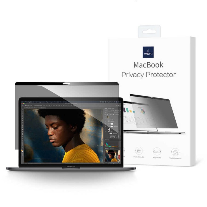 Apple Macbook 15.4' Pro Retina Wiwu Privacy Ekran Koruyucu