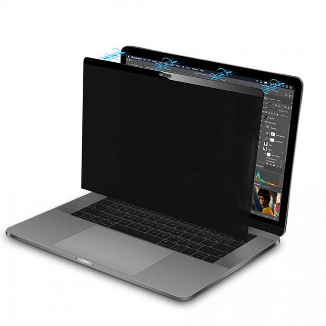 Apple Macbook 16' Touch Bar Wiwu Privacy Ekran Koruyucu Apple Macbook 16' Touch Bar Wiwu Privacy Ekran Koruyucu