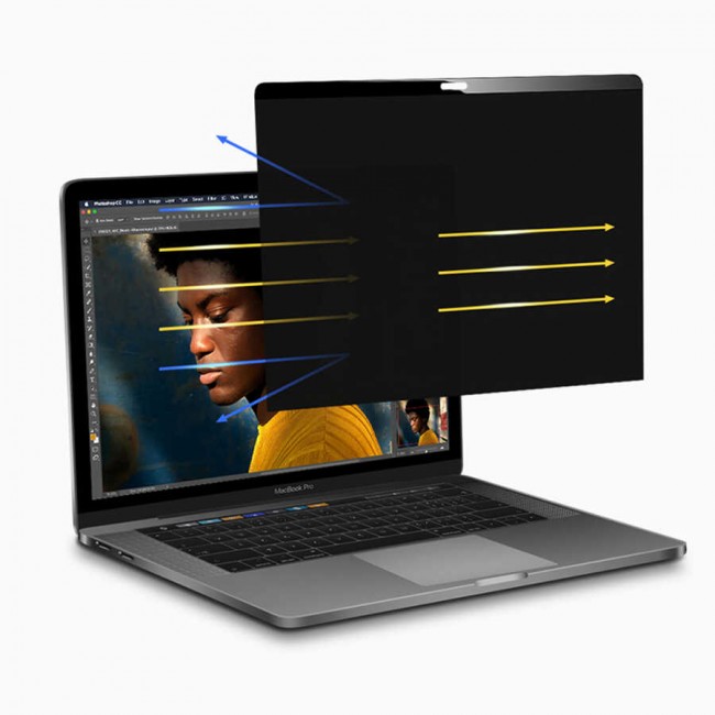 Apple Macbook 16' Touch Bar Wiwu Privacy Ekran Koruyucu Apple Macbook 16' Touch Bar Wiwu Privacy Ekran Koruyucu