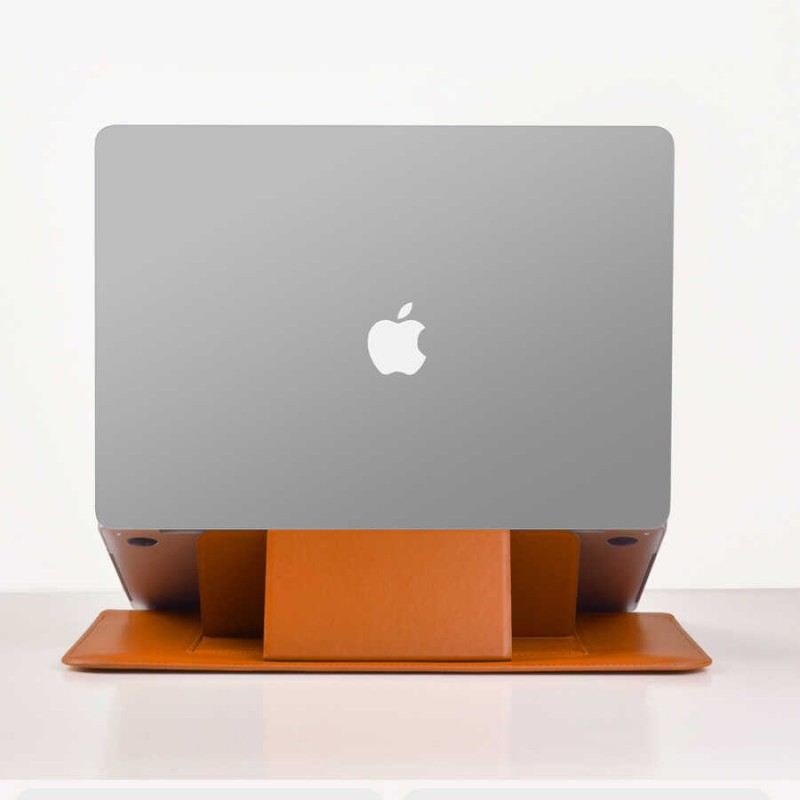 Bal-z Apple Macbook 16.2' 2021 Wiwu Macbook Skin Pro Portable Stand Kılıf