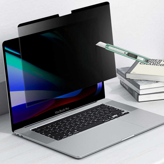 Apple Macbook 16.2' 2021 Touch Bar Wiwu Mıknatıslı Privacy Ekran Koruyucu Apple Macbook 16.2' 2021 Touch Bar Wiwu Mıknatıslı Privacy Ekran Koruyucu