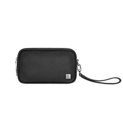 Bal-z Wiwu Master Hakiki Deri Serisi Parmak İzi Kilitli Çok Fonksiyonlu Taşınabilir Mobil Aksesuar Çantası