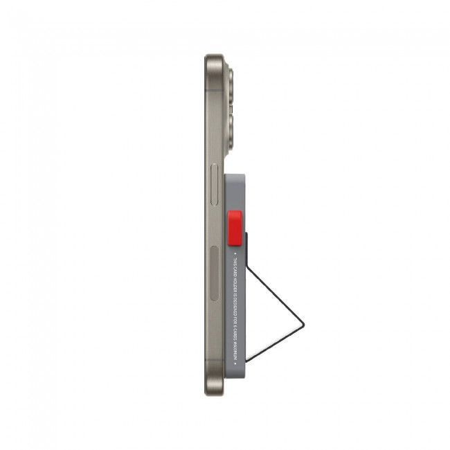 Wiwu MW-002 Pop-Up Buton Tasarımlı 6 Hazneli Magnetik Standlı Kartlık