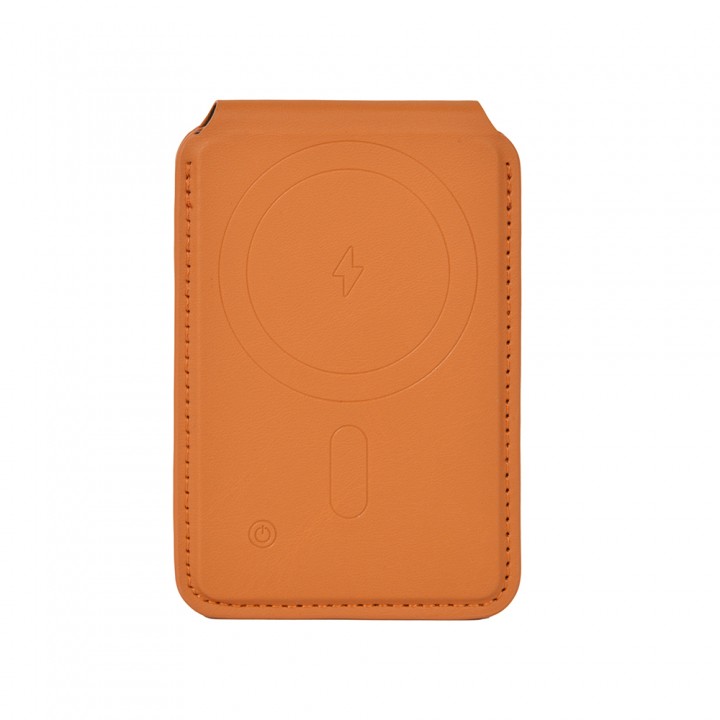 Wiwu MW-005 Magnetik Standlı Kartlık Qi Kablosuz Şarj Uyumlu FindMy Özellikli Mag Wallet