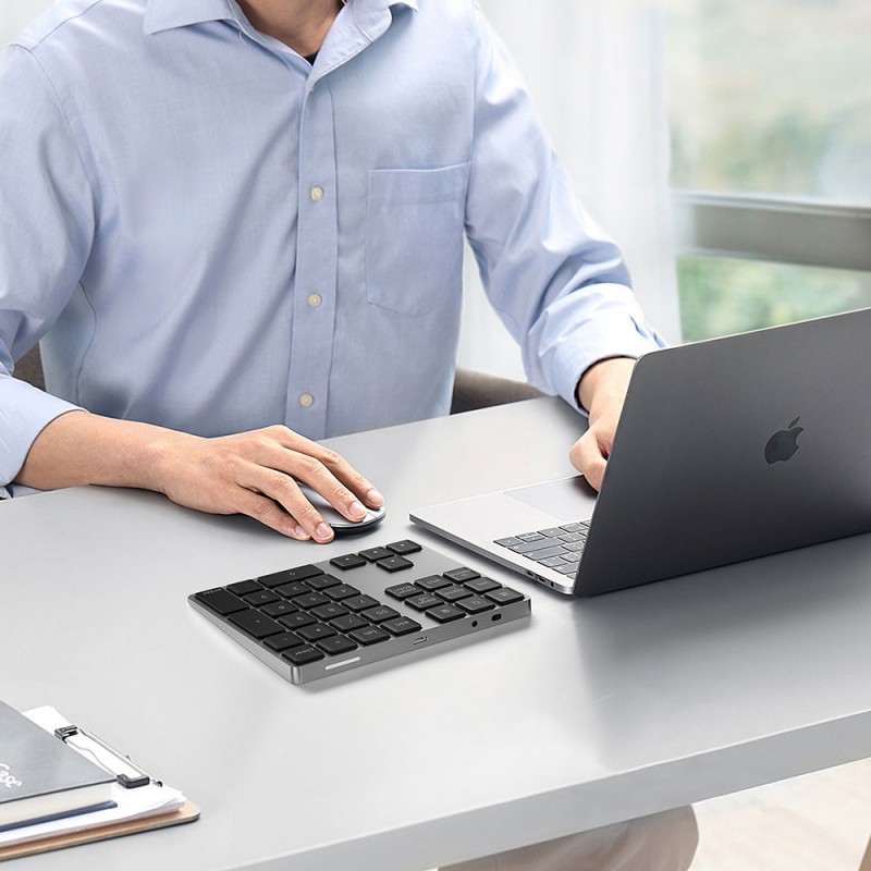 Bal-z Wiwu NKB-02 Taşınabilir Wireless Sayısal Tuş Takımlı Ofis Keypad