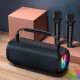 Wiwu P17 Çift Mikrofonlu Thunder Bluetooth Speaker Hoparlör TF Card/Flash Disk Suya Dayanıklı V5.3 Wiwu P17 Çift Mikrofonlu Thunder Bluetooth Speaker Hoparlör TF Card/Flash Disk Suya Dayanıklı V5.3