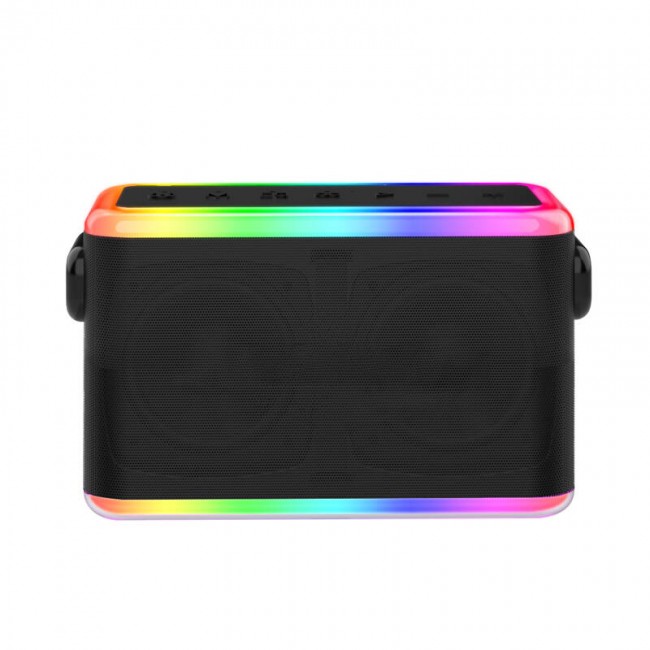 Wiwu P18 Thunder Bluetooth Speaker Hoparlör ve Karaoke Bluetooth Çift Mikrofon Wiwu P18 Thunder Bluetooth Speaker Hoparlör ve Karaoke Bluetooth Çift Mikrofon