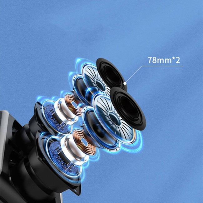 Wiwu P18 Thunder Bluetooth Speaker Hoparlör ve Karaoke Bluetooth Çift Mikrofon Wiwu P18 Thunder Bluetooth Speaker Hoparlör ve Karaoke Bluetooth Çift Mikrofon