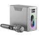 Wiwu P19 Thunder Bluetooth Speaker Hoparlör ve Karaoke Bluetooth Çift Mikrofon Wiwu P19 Thunder Bluetooth Speaker Hoparlör ve Karaoke Bluetooth Çift Mikrofon
