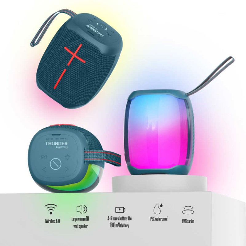 Bal-z Wiwu P40 Mini Thunder Bluetooth Speaker Hoparlör