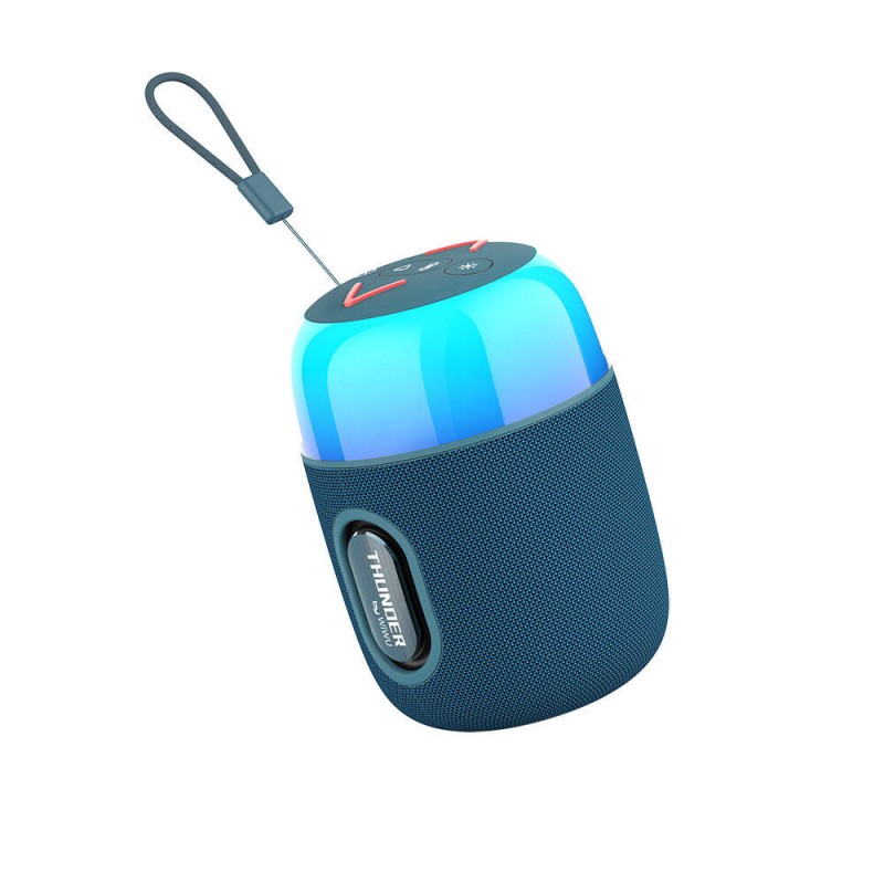 Bal-z Wiwu P60 Mini RGB Led Işıklı Thunder Wireless Bluetooth Speaker Hoparlör