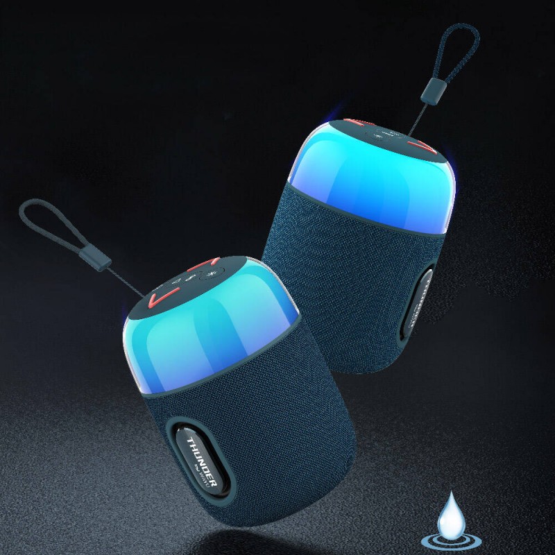 Bal-z Wiwu P60 Mini RGB Led Işıklı Thunder Wireless Bluetooth Speaker Hoparlör