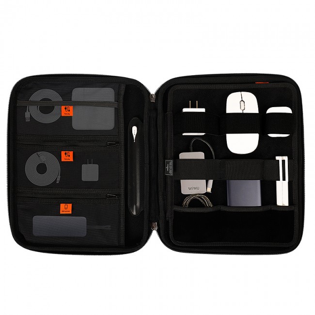 Wiwu Parallel Hardshell Serisi Darbe Emici Su Geçirmez 900D Polyester Kumaş 11 inç Laptop Çantası Wiwu Parallel Hardshell Serisi Darbe Emici Su Geçirmez 900D Polyester Kumaş 11 inç Laptop Çantası