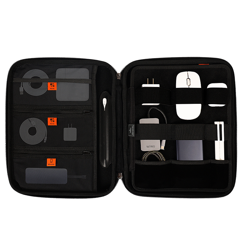 Bal-z Wiwu Parallel Hardshell Serisi Darbe Emici Su Geçirmez 900D Polyester Kumaş 11 inç Laptop Çantası