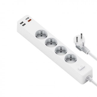 Wiwu PD20W U01EU Power Strip Çoklu Priz 160 cm Wiwu PD20W U01EU Power Strip Çoklu Priz 160 cm