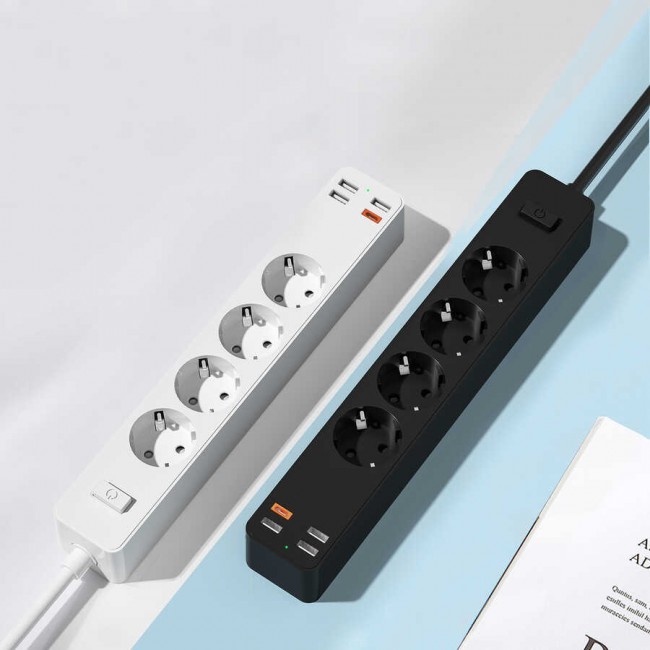 Wiwu PD20W U01EU Power Strip Çoklu Priz 160 cm Wiwu PD20W U01EU Power Strip Çoklu Priz 160 cm