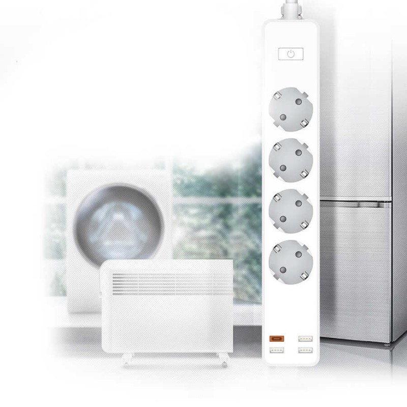 Bal-z Wiwu PD20W U01EU Power Strip Çoklu Priz 160 cm