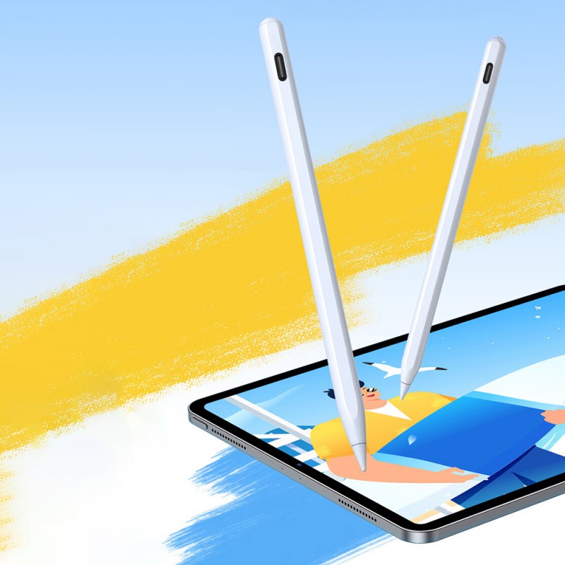 Bal-z Wiwu Pencil A03 Kablosuz Şarj Özellikli Avuç İçi Reddi (Palm Rejection) ve Eğim Hassasiyeti Özellikli Dokunmatik Kalem