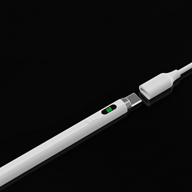 Wiwu Pencil C Pro Dijital Led Göstergeli Dokunmatik Kalem Palm-Rejection Eğim Özellikli Çizim Kalemi Wiwu Pencil C Pro Dijital Led Göstergeli Dokunmatik Kalem Palm-Rejection Eğim Özellikli Çizim Kalemi