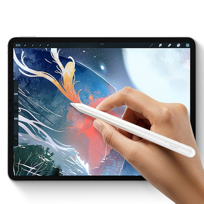 Bal-z Wiwu Pencil D Aktif Kapasitif Basınçlı Universal Palm-Rejection Özellikli Dokunmatik Stylus Kalem