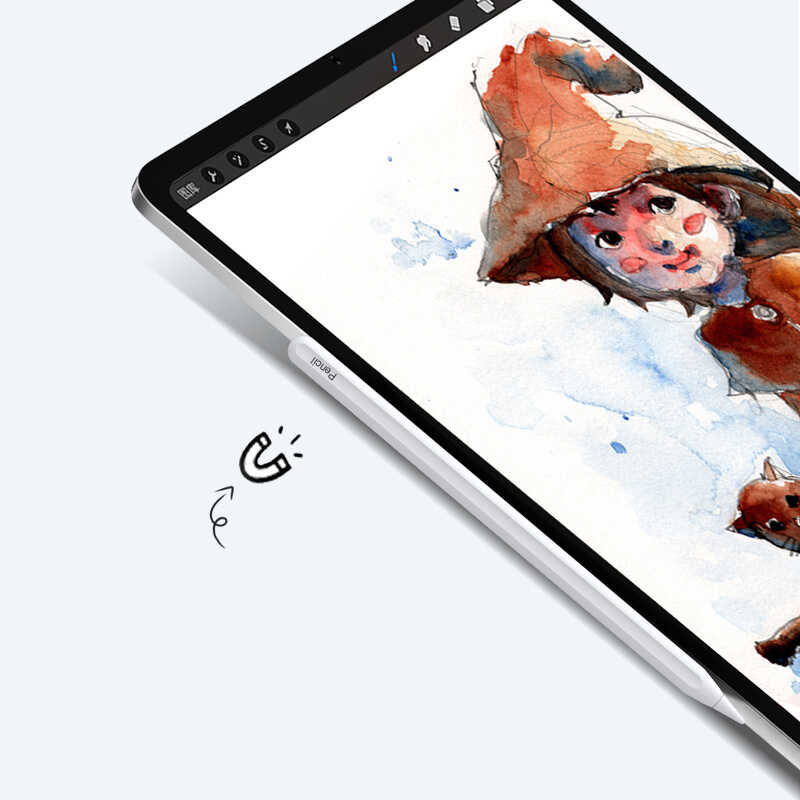 Bal-z Wiwu Pencil W Dokunmatik Kalem Palm-Rejection Eğim Özellikli Çizim Kalemi