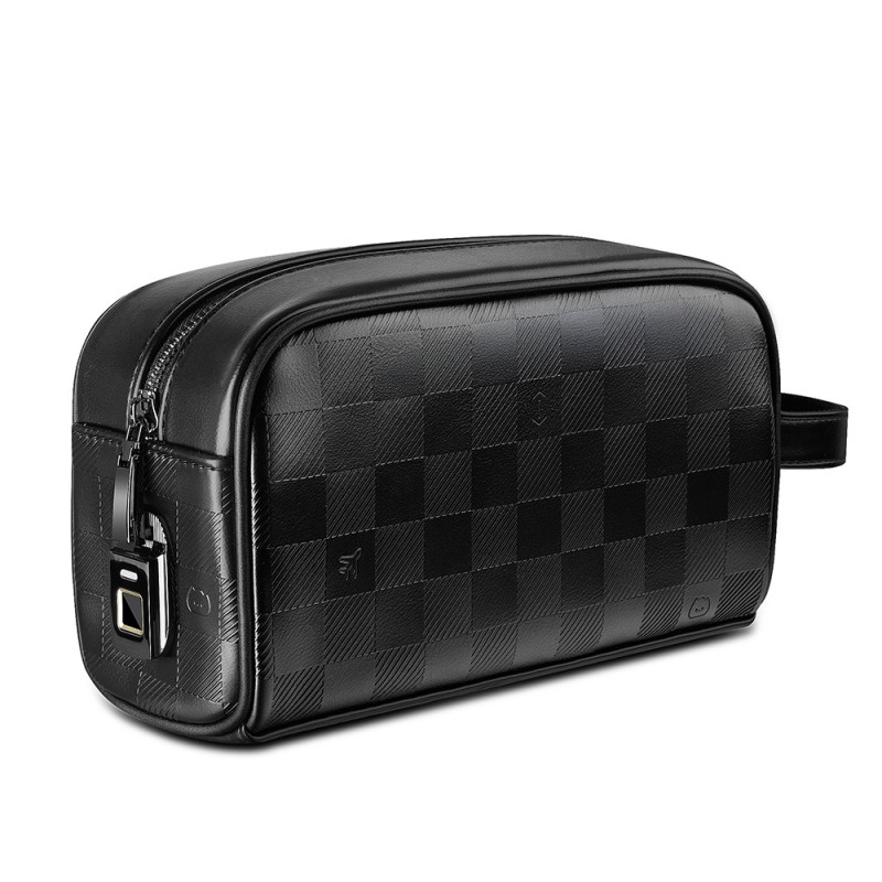 Bal-z Wiwu Phantom Serisi Parmak İzi Kilitli Çok Fonksiyonlu Taşınabilir Mobil Aksesuar Çantası