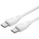 Wiwu Pioneer Wİ-C002 Ultra Esnek 67W Hızlı Şarj Özellikli Type-C To Type-C PD Kablo 1M Wiwu Pioneer Wİ-C002 Ultra Esnek 67W Hızlı Şarj Özellikli Type-C To Type-C PD Kablo 1M