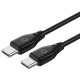 Wiwu Pioneer Wİ-C002 Ultra Esnek 67W Hızlı Şarj Özellikli Type-C To Type-C PD Kablo 1M Wiwu Pioneer Wİ-C002 Ultra Esnek 67W Hızlı Şarj Özellikli Type-C To Type-C PD Kablo 1M