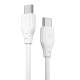 Wiwu Pioneer Wİ-C002 Ultra Esnek 67W Hızlı Şarj Özellikli Type-C To Type-C PD Kablo 1M Wiwu Pioneer Wİ-C002 Ultra Esnek 67W Hızlı Şarj Özellikli Type-C To Type-C PD Kablo 1M