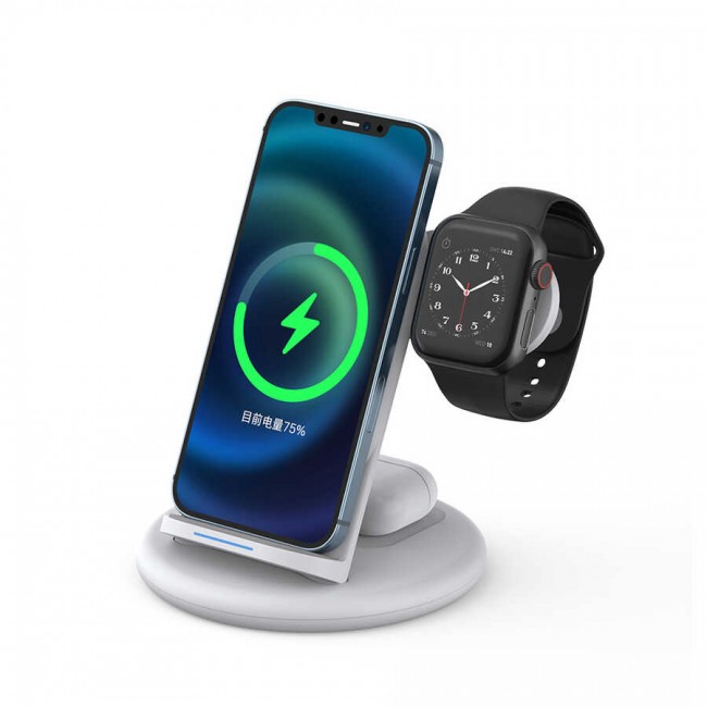 Wiwu Power Air 3 in 1 Kablosuz Şarj Standı Wiwu Power Air 3 in 1 Kablosuz Şarj Standı