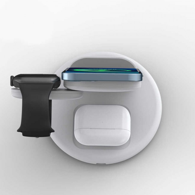 Wiwu Power Air 3 in 1 Kablosuz Şarj Standı Wiwu Power Air 3 in 1 Kablosuz Şarj Standı