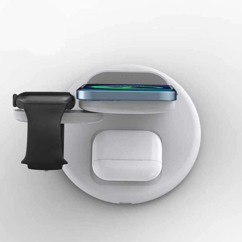 Bal-z Wiwu Power Air 3 in 1 Kablosuz Şarj Standı