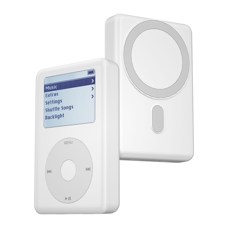 Bal-z Wiwu PP01 PowerPod Taşınabilir Wireless Şarj ve PD Hızlı Şarj Özellikli Powerbank 20W 10000mAh