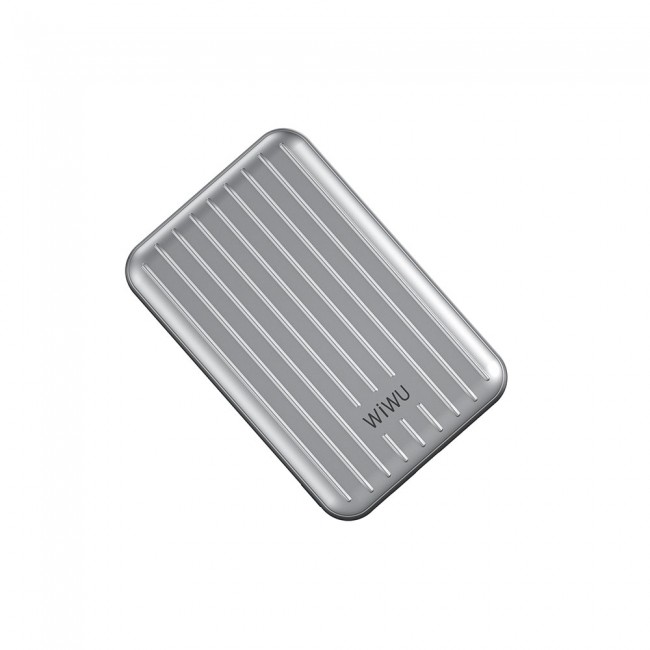 Wiwu PP02 Taşınabilir Wireless Şarj ve PD Hızlı Şarj Özellikli Powerbank 15W 5000mAh Wiwu PP02 Taşınabilir Wireless Şarj ve PD Hızlı Şarj Özellikli Powerbank 15W 5000mAh
